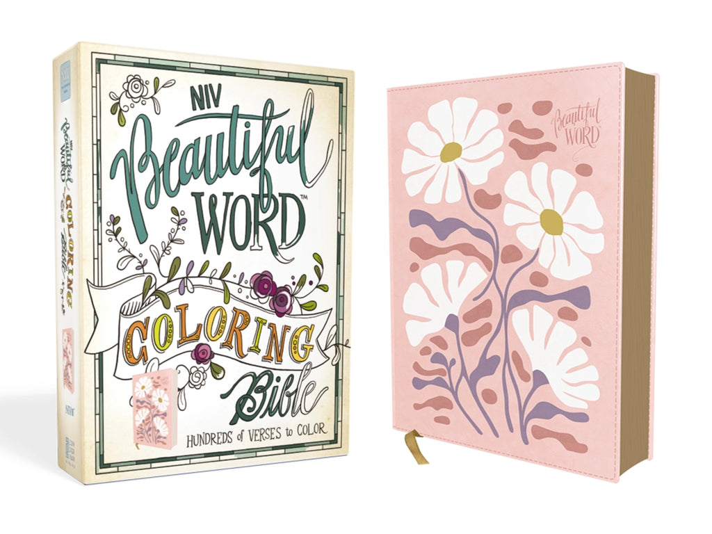 Bible | NIV Beautiful Word Coloring Bible- Leathersoft, Pink