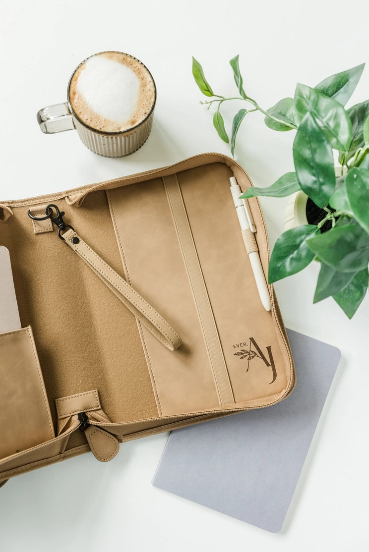 Bible Cover| Vegan Leather- Beige