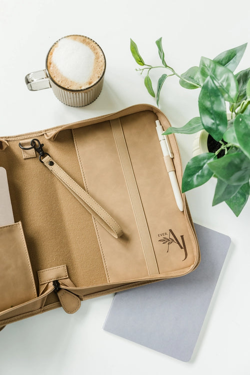 Bible Cover| Vegan Leather- Beige