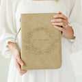 Bible Cover| Vegan Leather- Beige