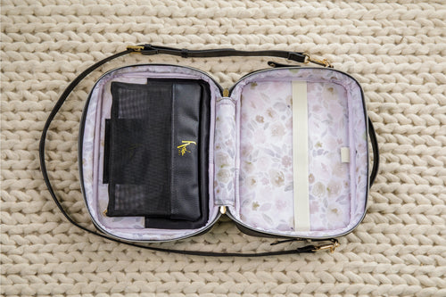 Bible Cover | Bible Bag Crossbody- Black