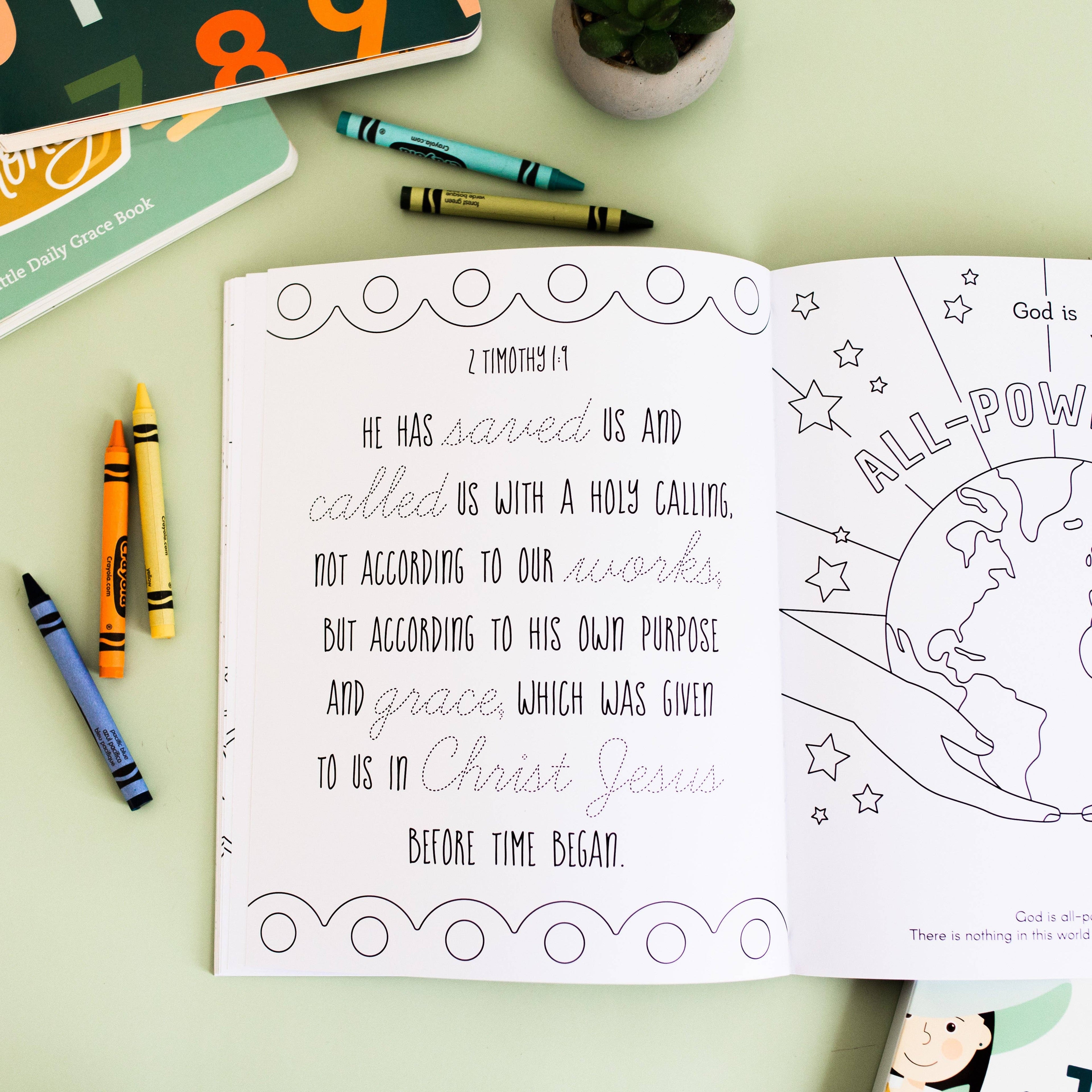 Coloring Book | Our Great God - Kids