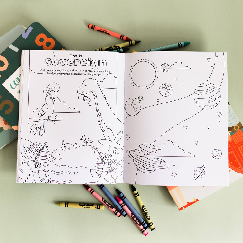 Coloring Book | Our Great God - Kids