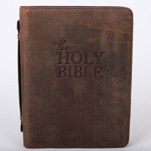 Bible Cover | Buffalo Leather