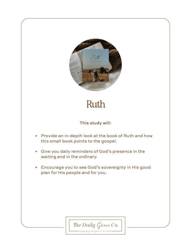 Study | Ruth: Fields of Grace