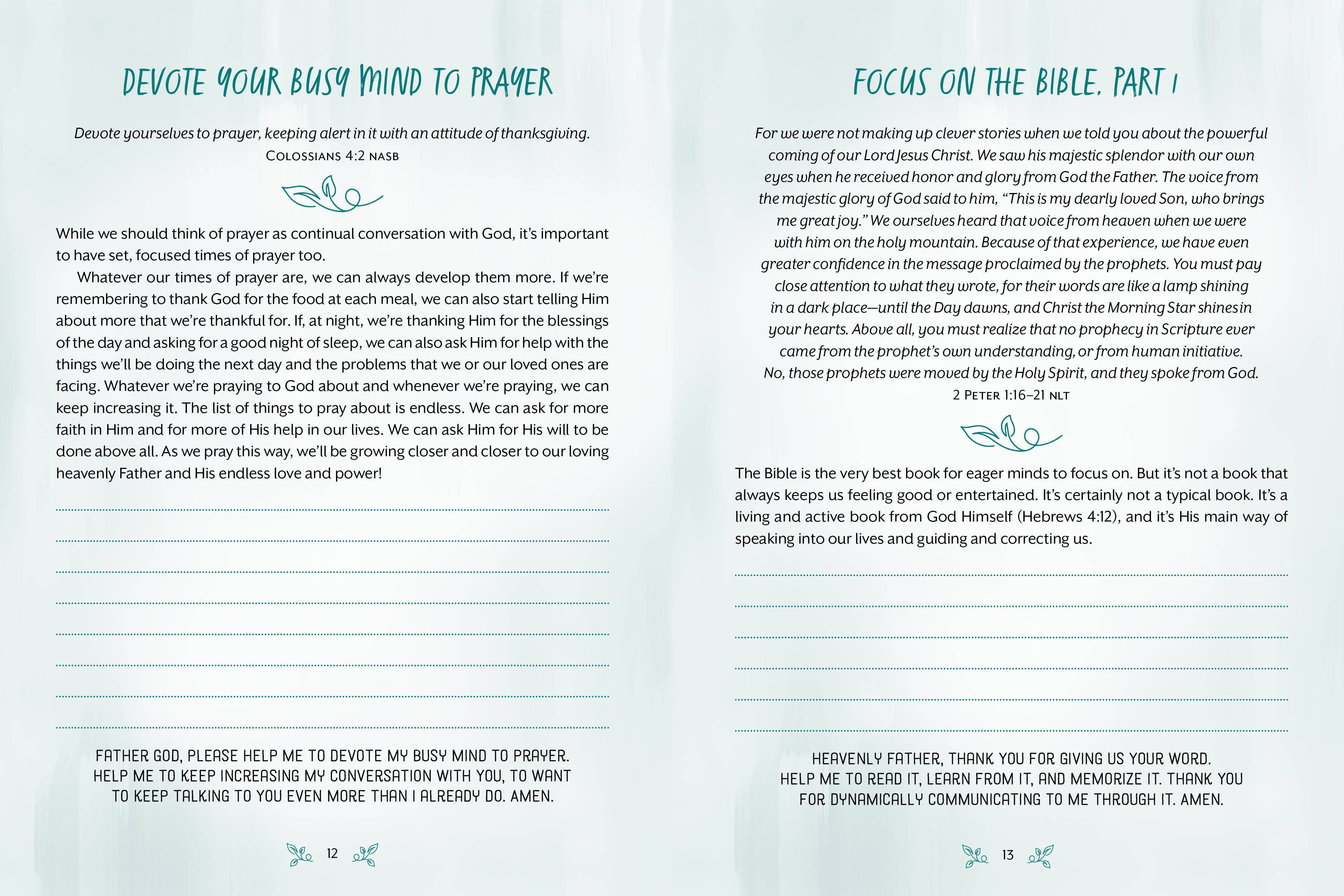Devotions | The Overthinker's Devotional Journal