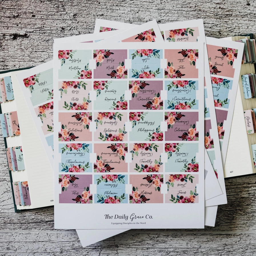 Bible Tabs | Floral