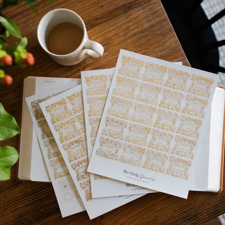 Bible Tabs | Gold Foil