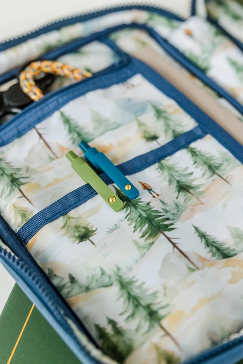 Bible Cover | A New Creation Kids Bible Cover-Beige & Blue