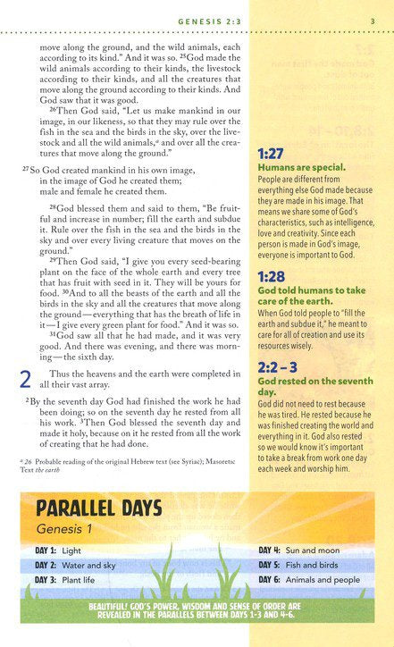 Bible | NIV, Kids' Visual Study Bible, Blue