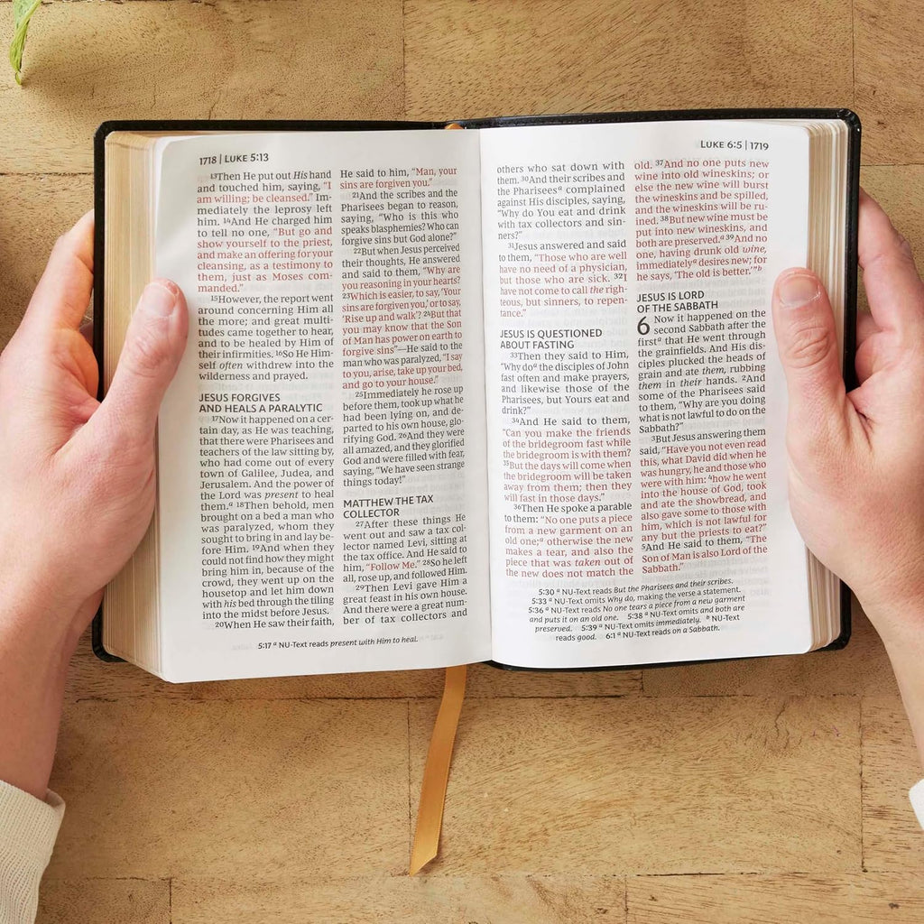 Bible | KJV Personal Size Giant Print, Red Letter