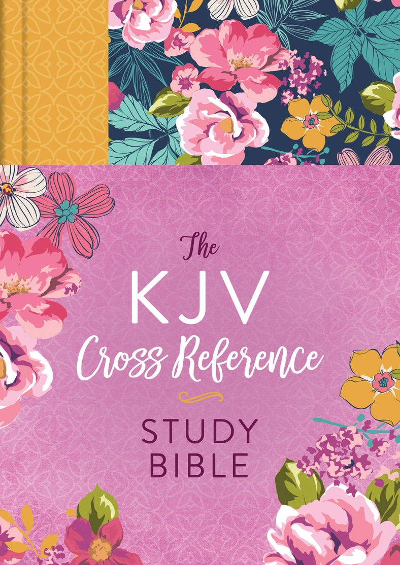 Bible | KJV Cross Reference Study Bible- Marmalade Blossoms