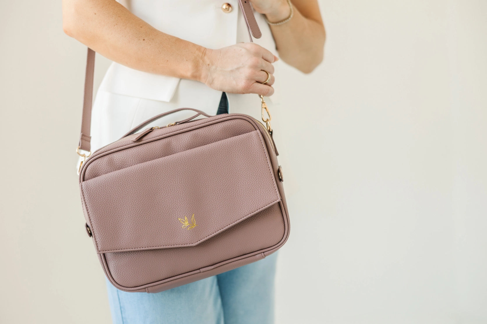 Bible Cover| Bible Bag Crossbody- Lavender