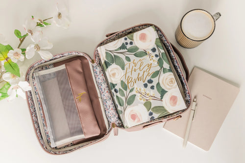 Bible Cover| Bible Bag Crossbody- Lavender