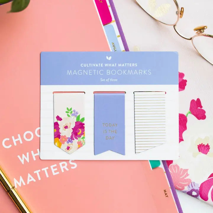 Magnetic Bookmarks | Bloom Flags