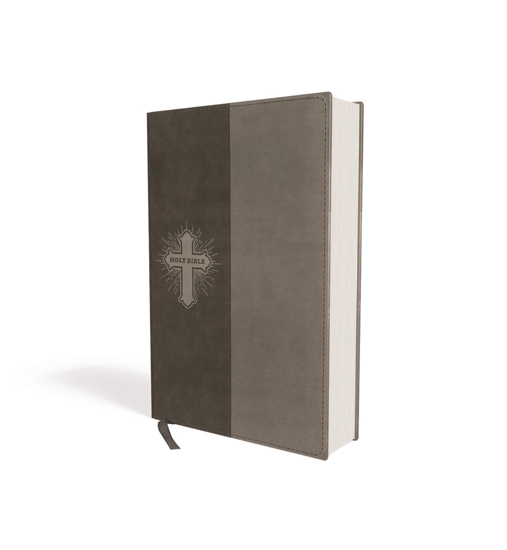 Bible | NIV Bible for Kids- Leathersoft, Gray