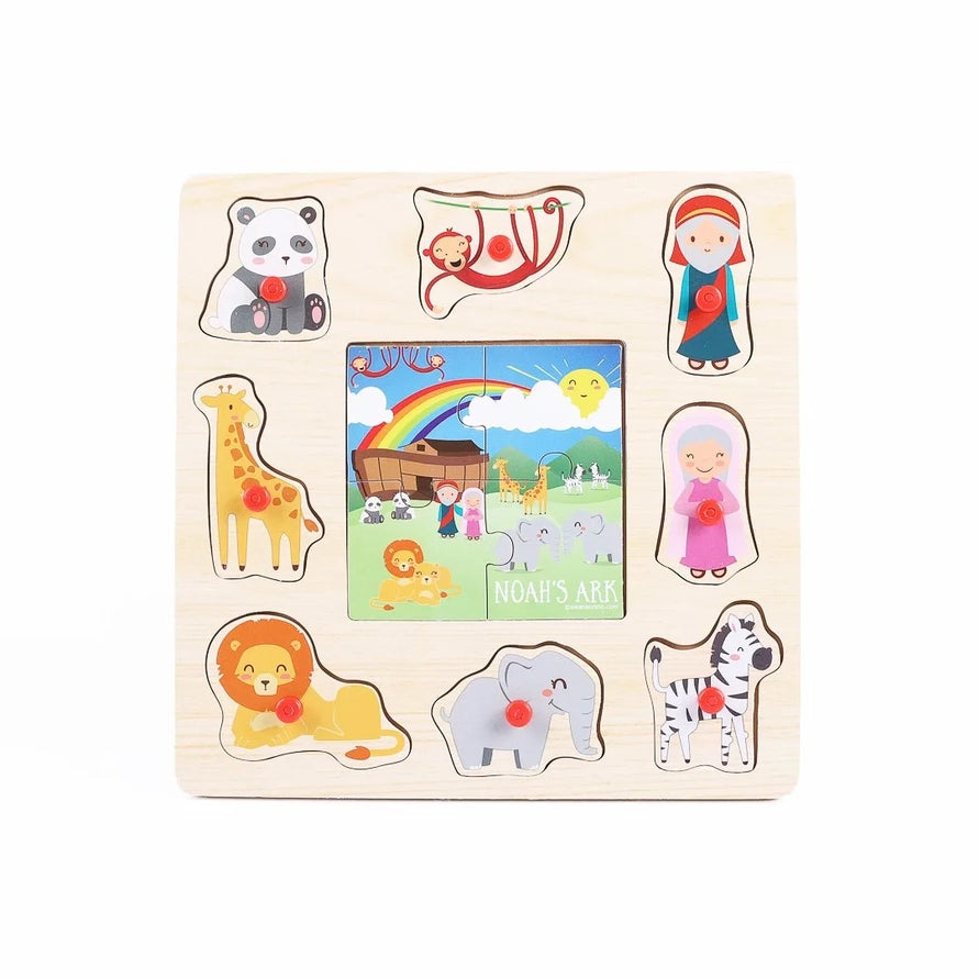 Puzzle | Noah's Ark- Peg Puzzle