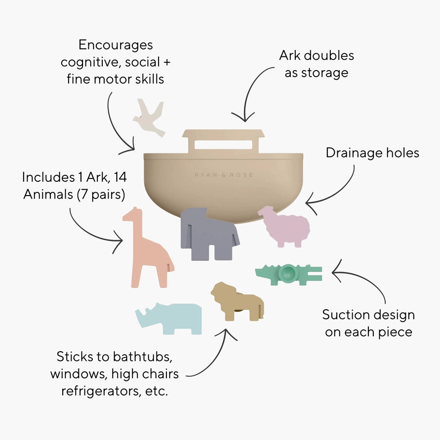 Children's Bath Toy | Noah's Ark