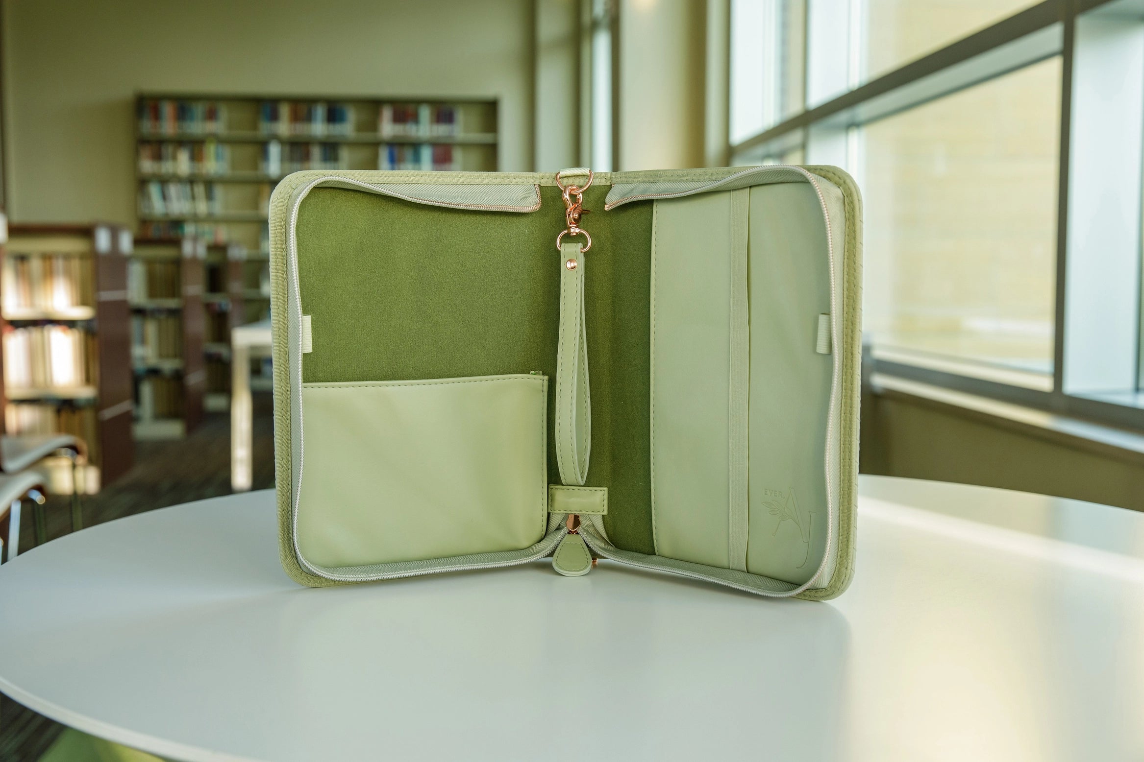 Bible Cover | Crossbody- Sage Weave